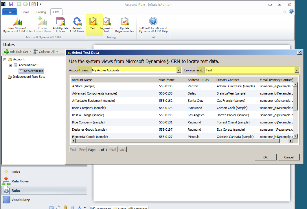 cRm Musings Product Review InRule® for Microsoft Dynamics® CRM