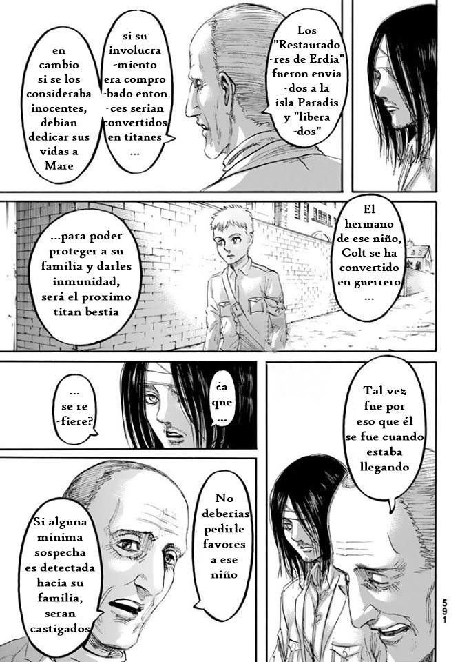 Ver Shingeki no Kyojin manga 98 en español - Tu Vicio Manga
