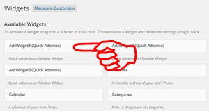 cara memasang iklan di wordpress di bagian sidebar