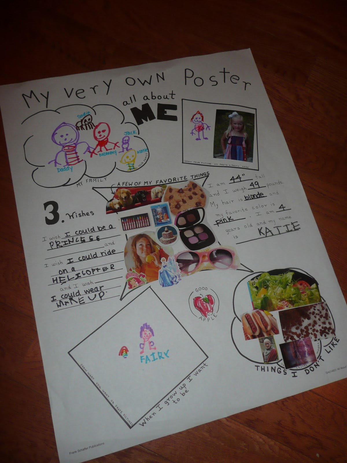 ABC: The Alphabet of Our Lives: Katie #39 s All About Me Poster