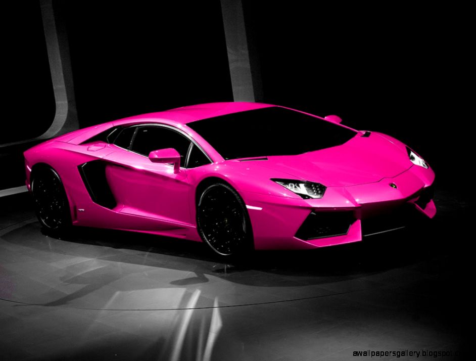 Pink Lamborghini Wallpaper