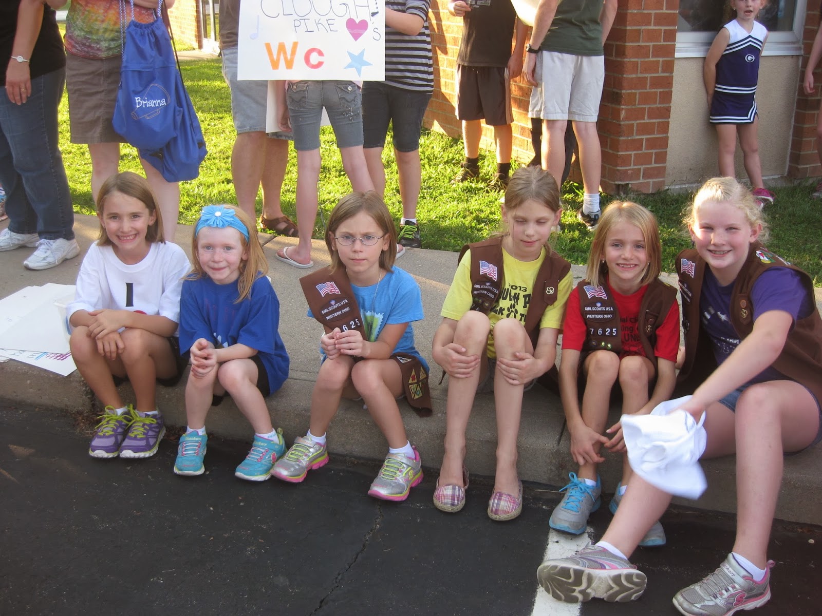 Kapers, Cookies, and Campfires Brownie Badge Celebrating Community