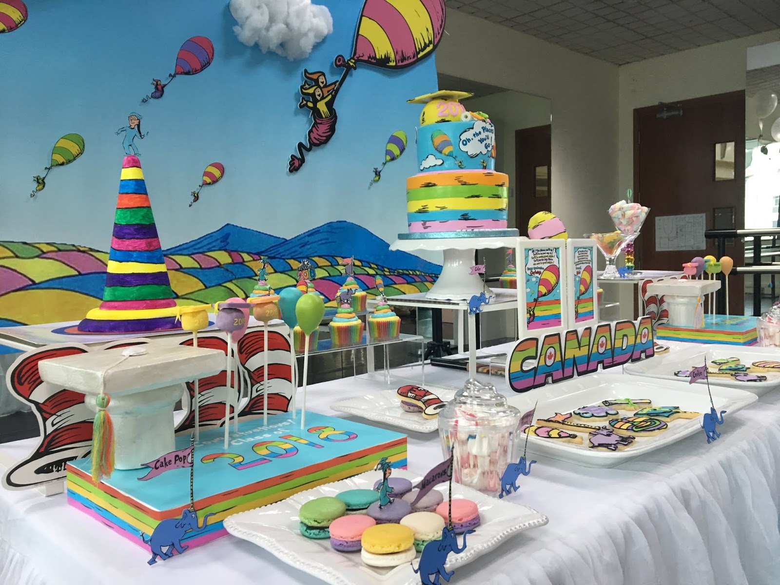 Crissa S Cake Corner Oh The Places You Ll Go Graduation Cake