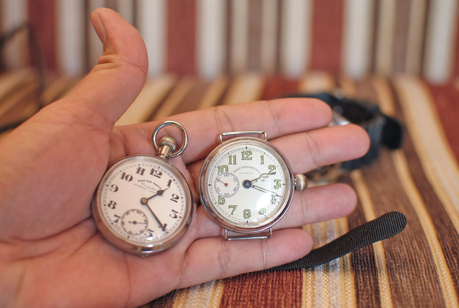 End and watch. End and watch