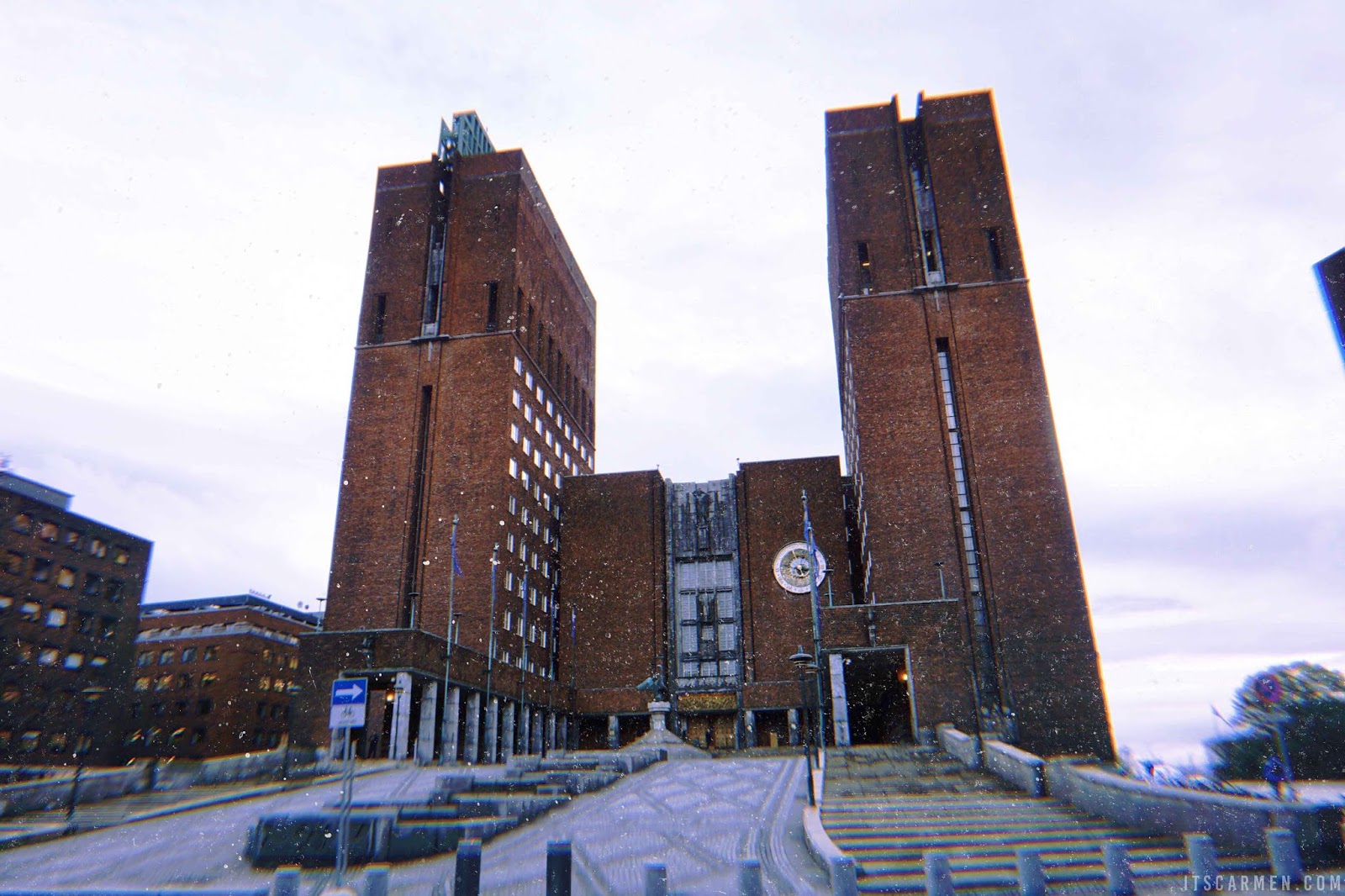 The outside of Oslo City Hall Oslo City Hall City Council