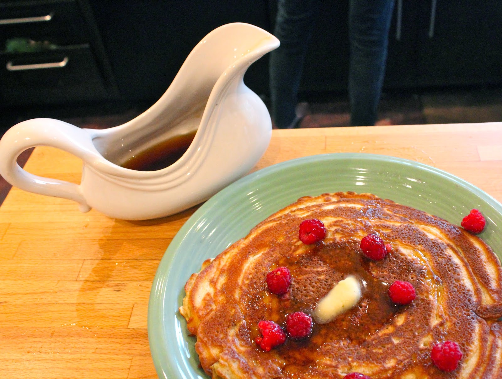 Squash Blossom Farm Pancakes for Breakfast