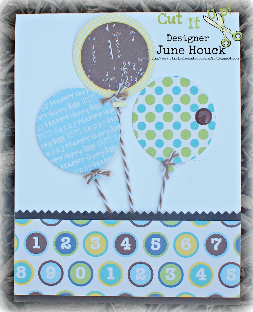 DIY Paper Crafts Numbers Die Cut Challenge