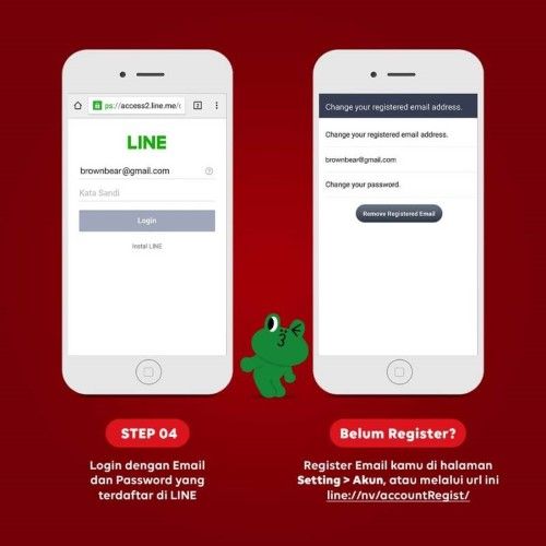 Login" with your LINE account