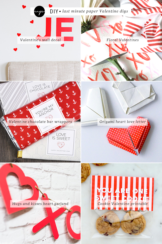 DIY: Last minute paper Valentine diys | My Paradissi