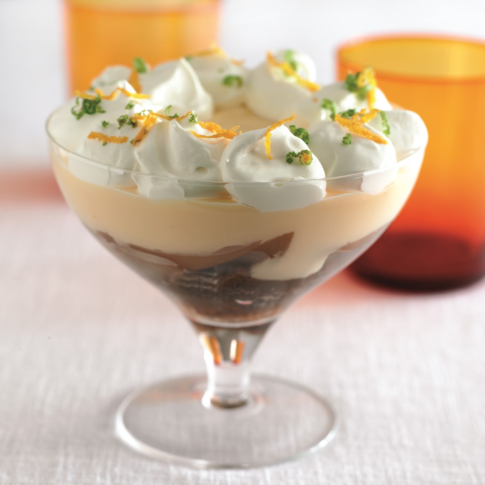 Pear And Ginger Trifle: Recipes In Glasses