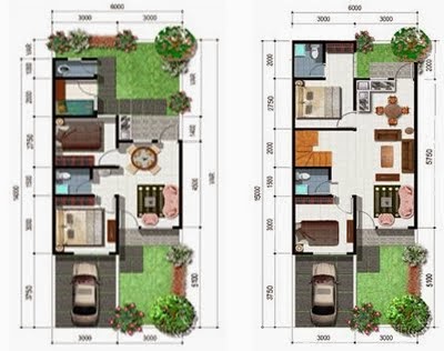 Rumah Minimalis Sederhana 1 Lantai Tipe 36