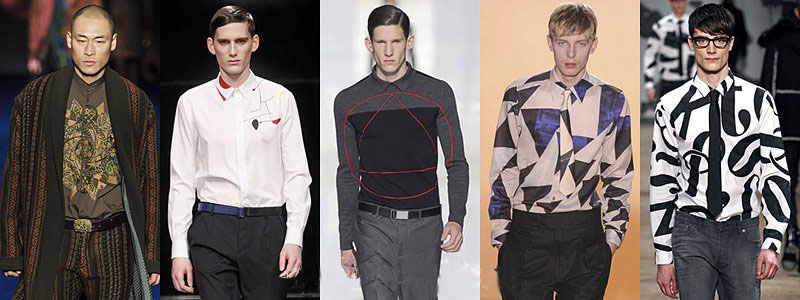 Fall Winter 2013-2014 Men’s Shirts Fashion Trends
