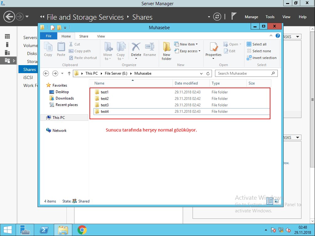Access server. Технология access-based enumeration.