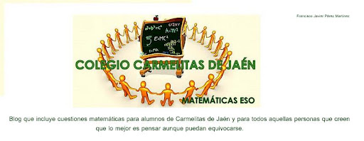 Matemáticas ESO Carmelitas Jaén