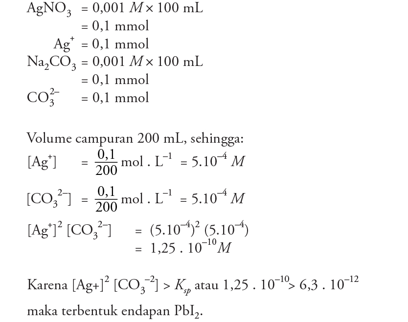 Soal Kimia Tentang Kelarutan Dan Hasil Kelarutan Serta Pembahasannya Myrightspot Com