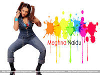 meghna naidu, wallpaper, sexy meghna in action, blue jeans, blue top, high heels sandal, image for mobile backgrounds