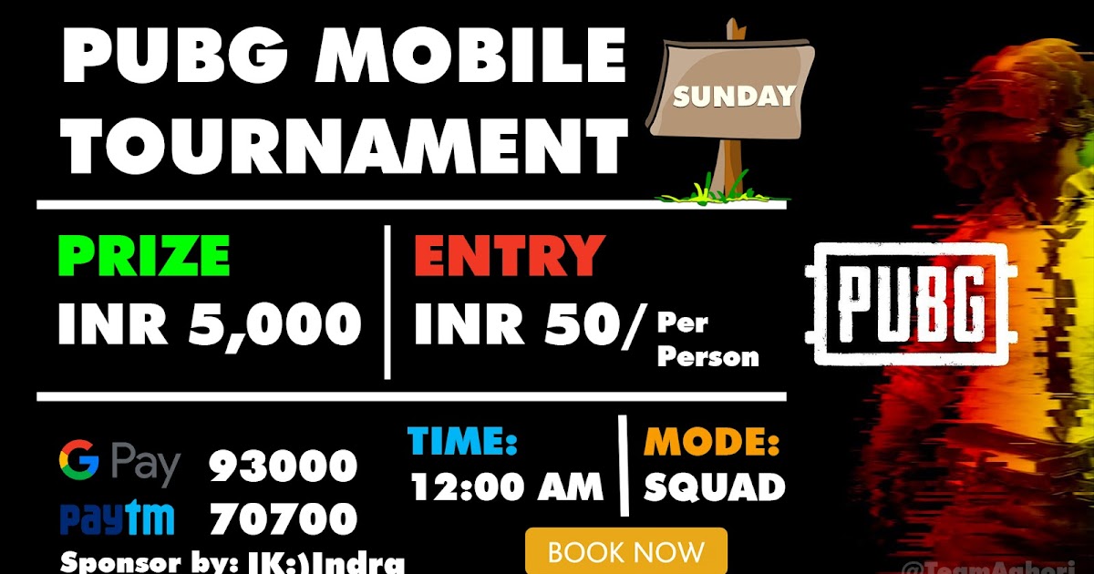 PUBG Mobile India Tournament | Sunday, February 2019