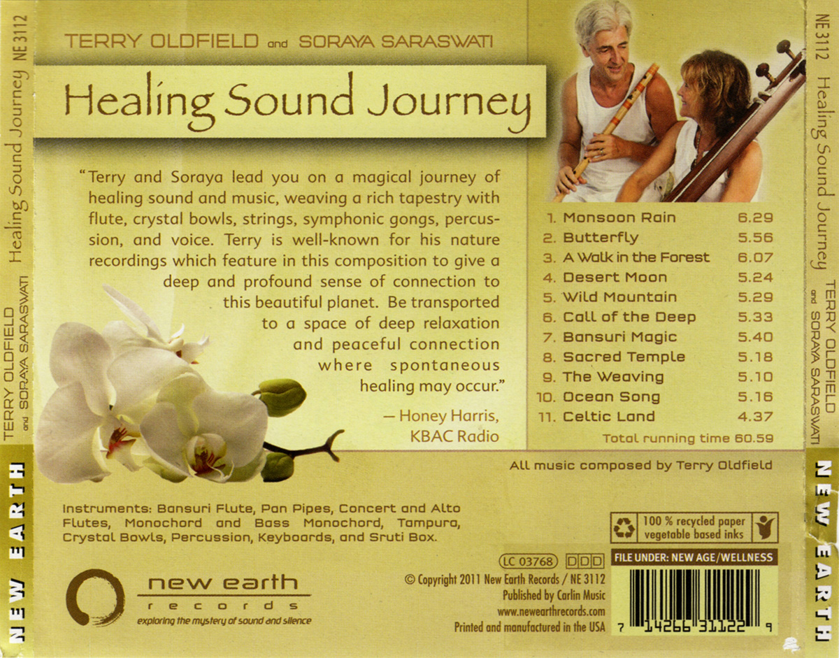 [Flute, Meditative] Terry Oldfield & Soraya Saraswati Healing Sound