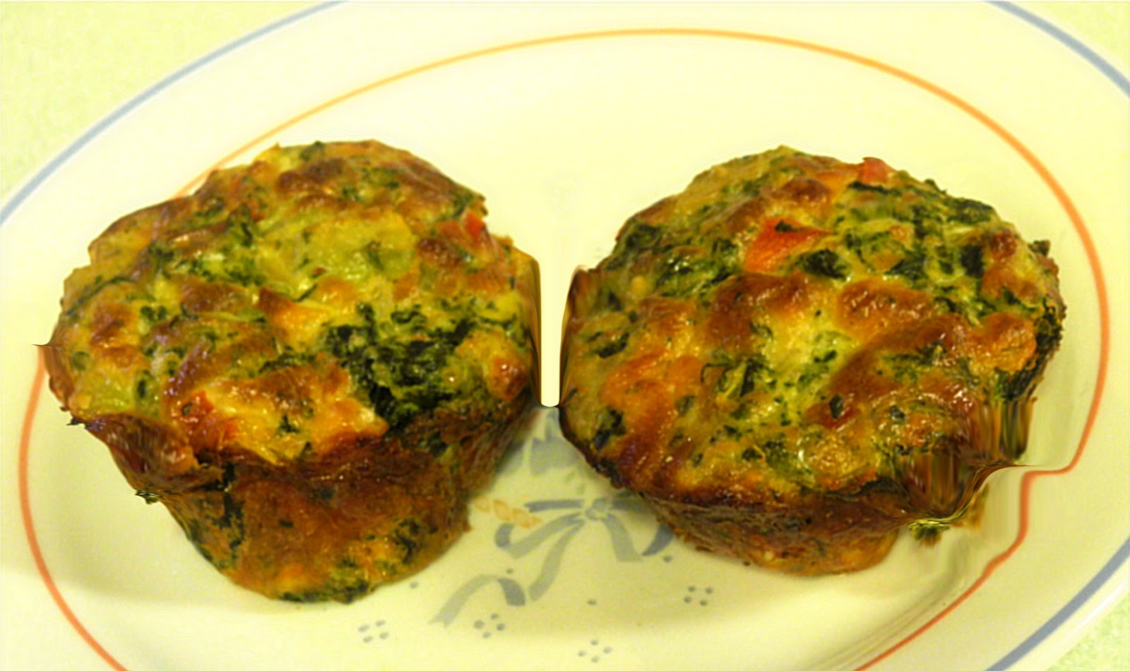 Bake With Bizzy MiniSpinach & Avocado Quiches