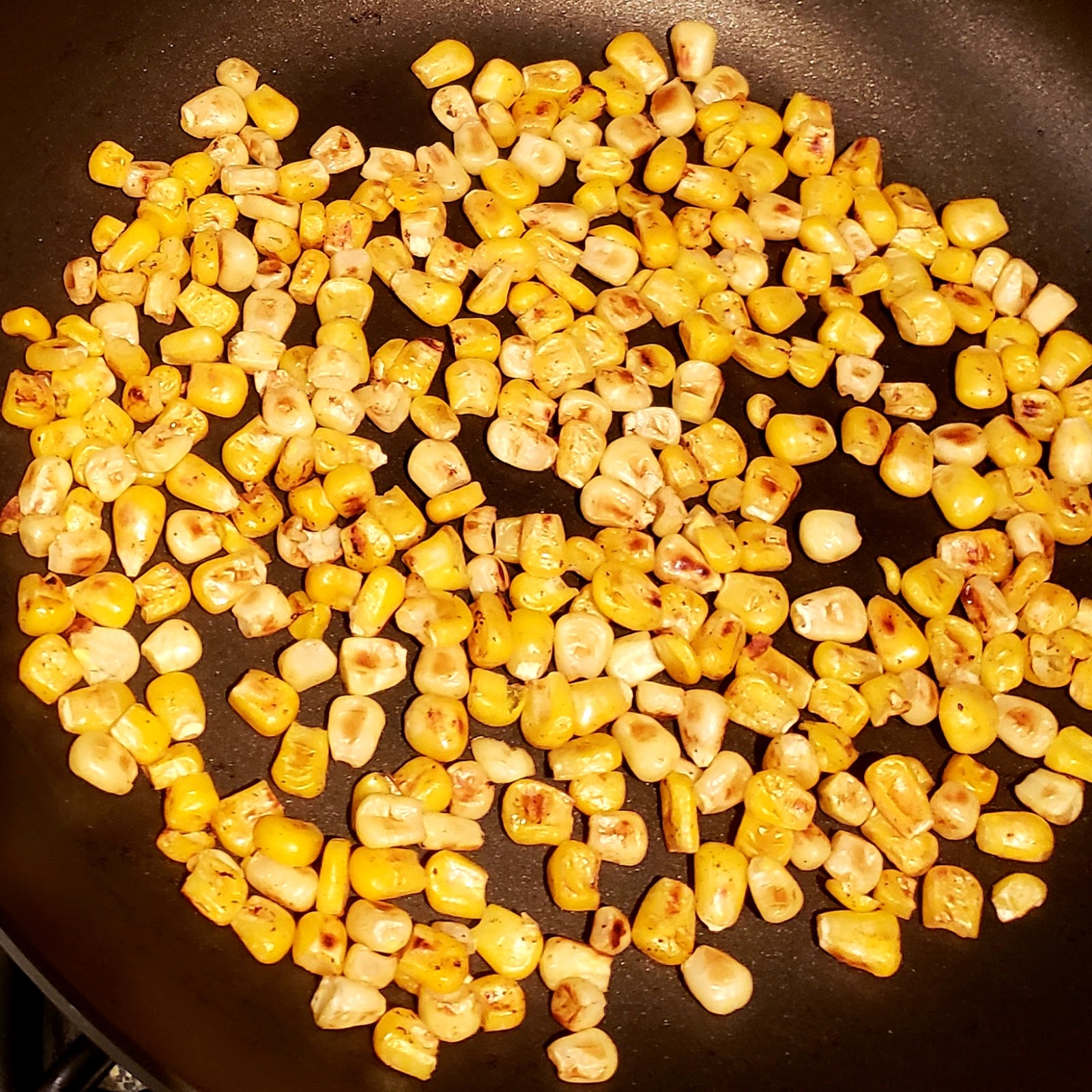 Pan Roasted Sweet Corn
