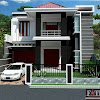 Desain Rumah Minimalis 2 Lantai Leter L