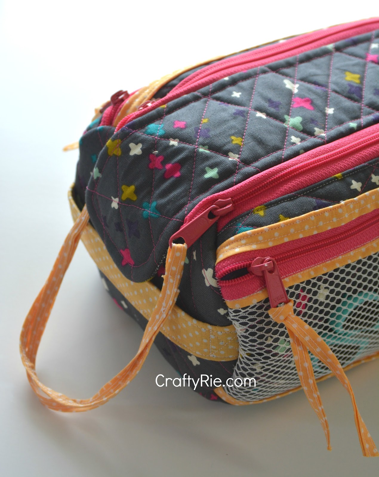 CraftyRie Double Zip Gear Bag