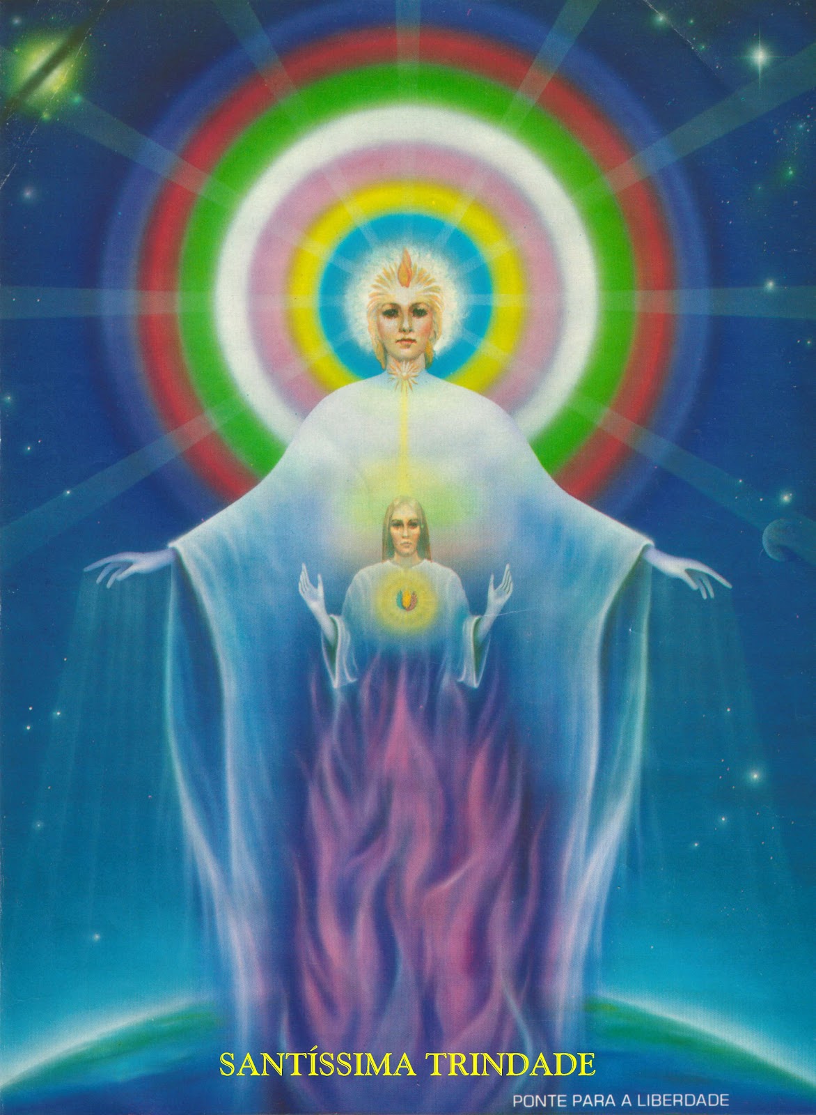 A CHAMA VIOLETA OS MESTRES ASCENCIONADOS A Grande Fraternidade Branca