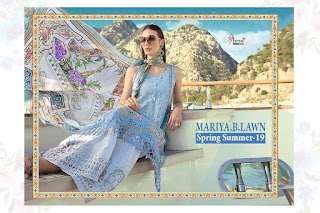 Shree Fab Mariya B lawn Spring Summer vol 19 Pakitani Suits