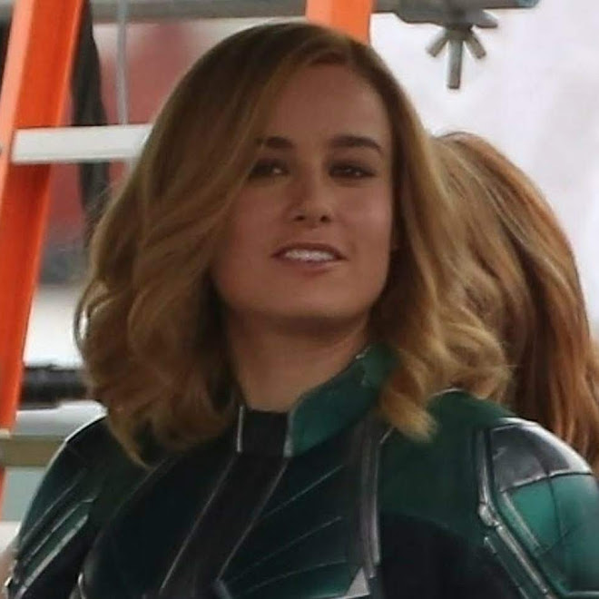 Brie Larson back on the set of Captain Marvel : ディズニー・マーベル初の戦うヒロイン映画「キャプテン・マーベル」の仕上げの撮影がスタートしたブリー・ラーソン ! ! 