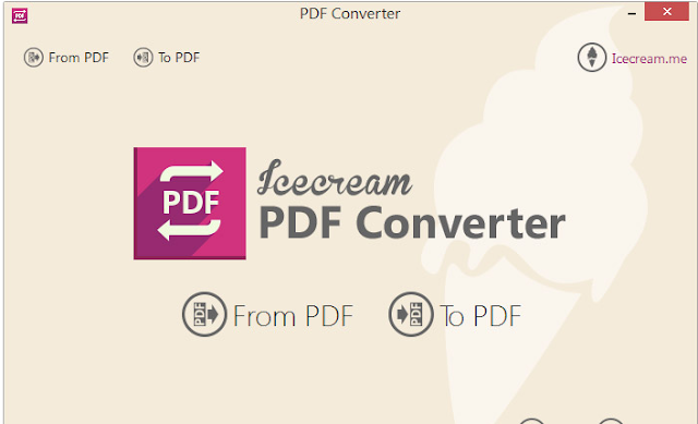 تحميل برنامج تحويل ملفات PDF مجانا Icecream PDF Converter