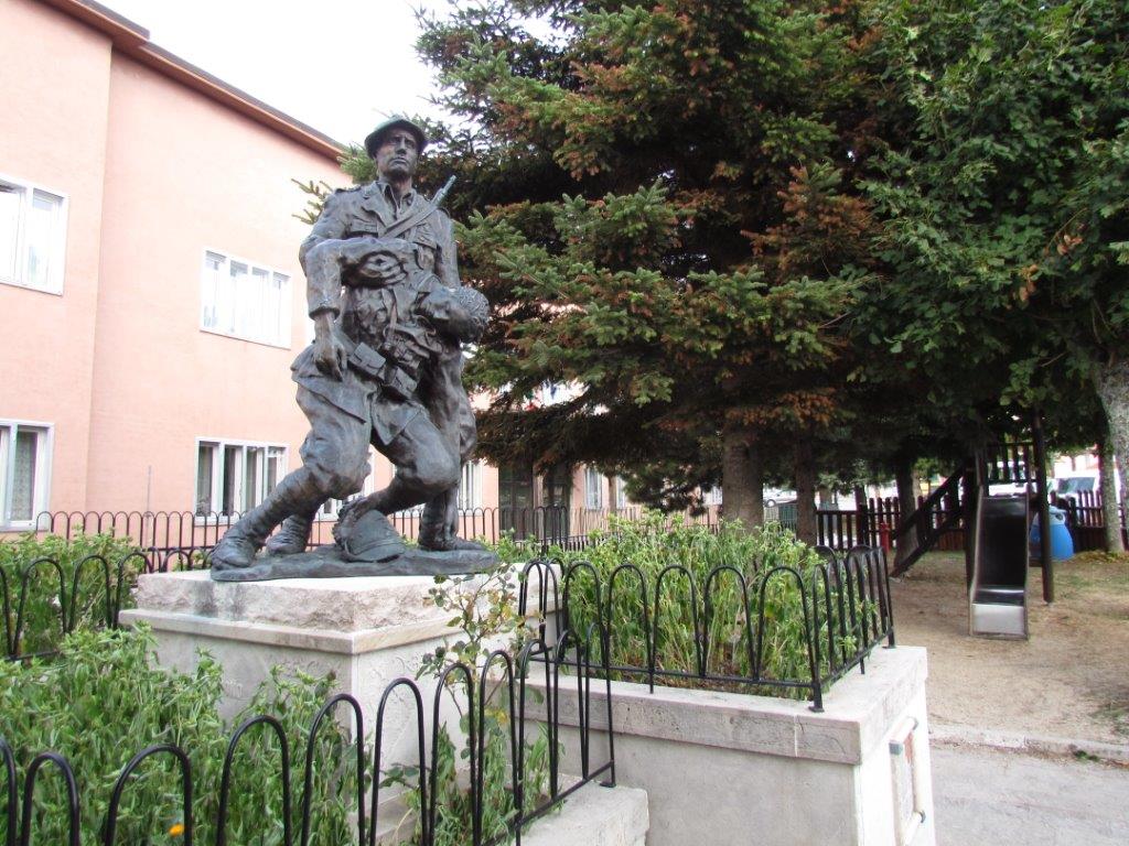 Le epigrafi storiche nascoste e non Castiglione Messer Marino. Preghiera dell'Alpino
