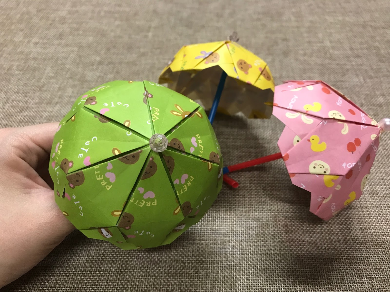Tutorial 27 Origami Umbrella The Idea King