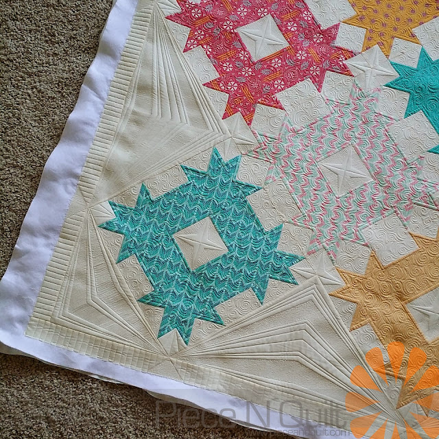 Piece N Quilt Dream Catcher Custom Machine Quilting by Natalia Bonner