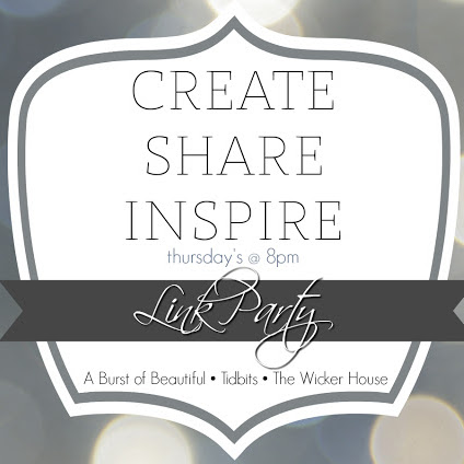 Create - Share - Inspire  {Link Party #16}