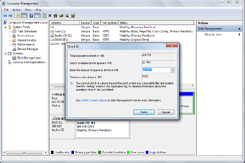 How to partition a drive without loosing data My Blog Haven