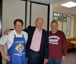 >Former New York Giant Jeff Feagles Speaks at Pancake Breakfast Knights with Jeff theridgewoodblog.net