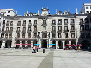 Plaça porticada de Santander