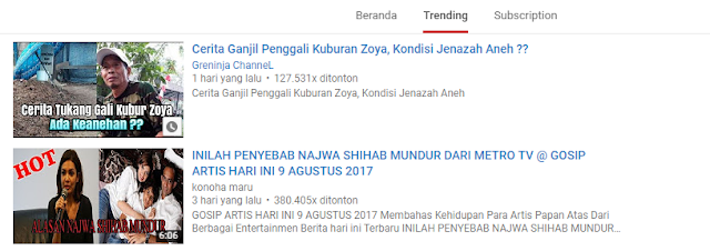 Trending YouTube Mencerminkan Selera Tontonan Masyarakat Indonesia6