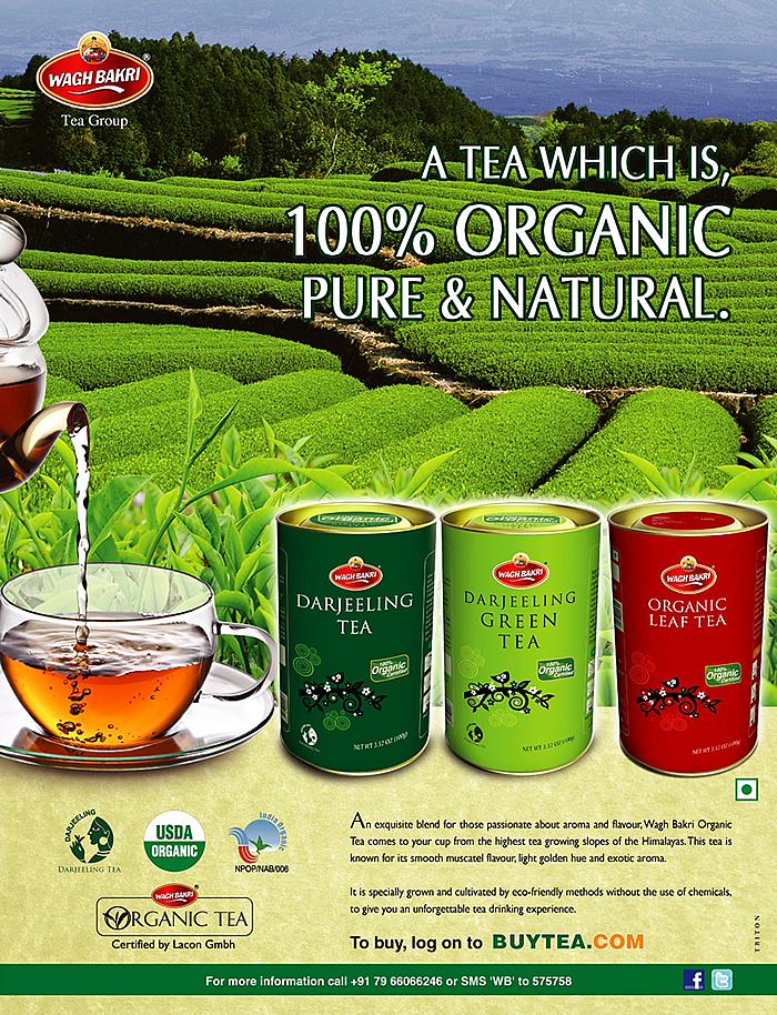 Print Ads Collection of Waghbakri Tea Brandyuva.in Print