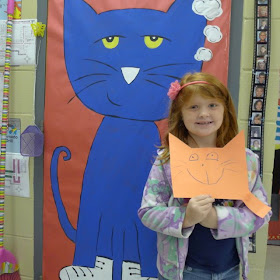 First Grade Blue Skies: Square Cat and a Freebie!