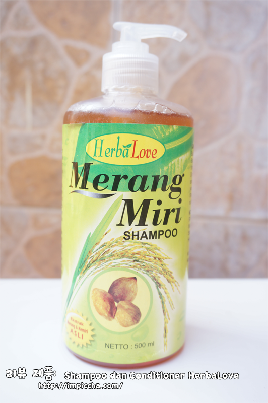 Shampoo dan Conditioner Merang Miri HerbaLove
