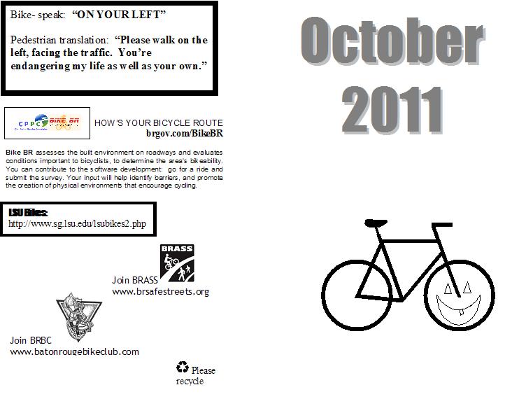 Bicycling Baton Rouge: 2011