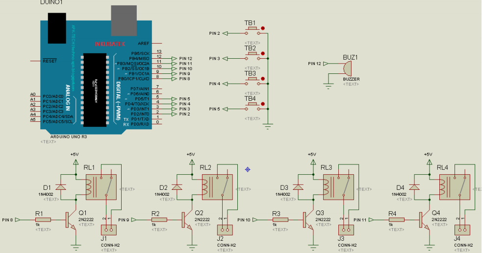 Proyek Arduino ke 3 - Tombol cerdas cermat dengan Arduino ~ ARDUINO Projek