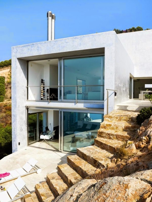 46 beautiful design ideas for outdoor stairs