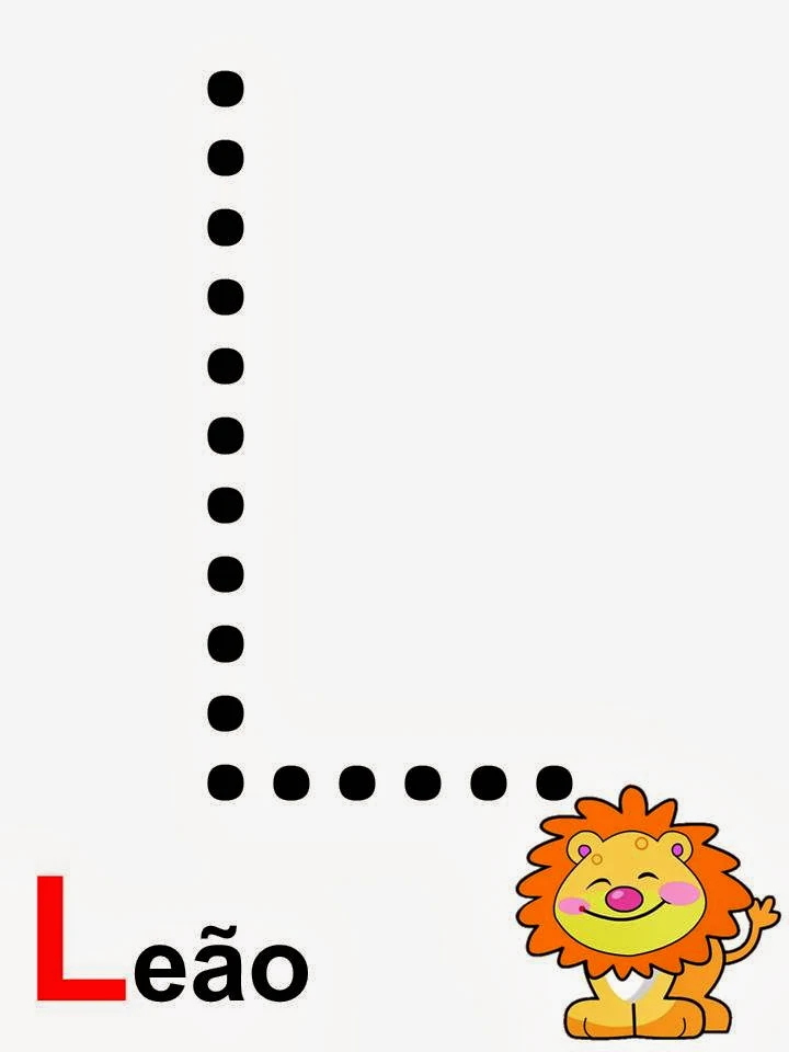 alfabeto leão