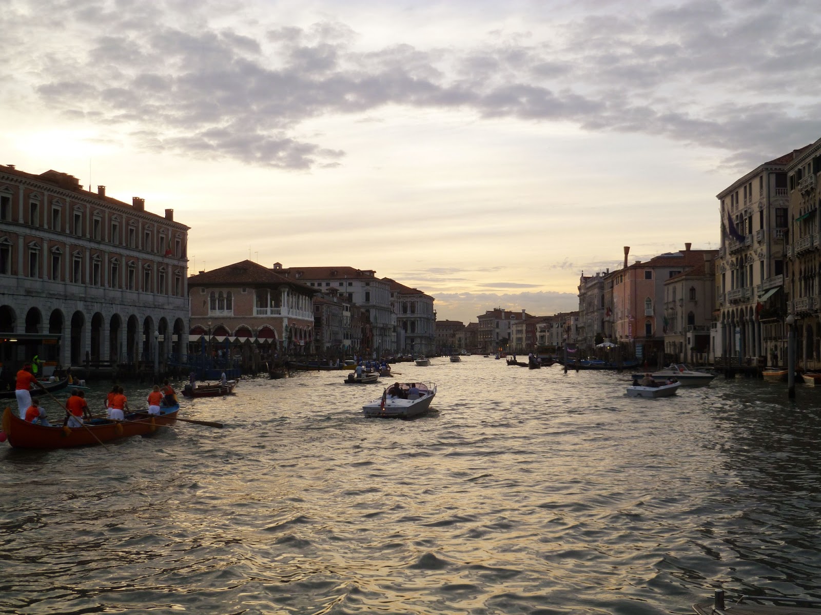 grand canal venice sunset