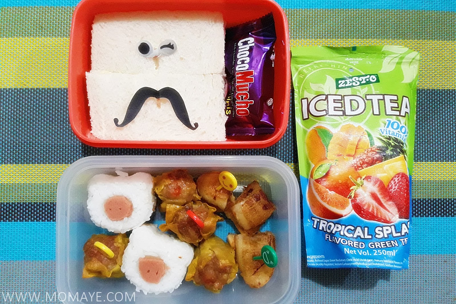 Bento Baon Serye Simple Snack/Lunch Baon