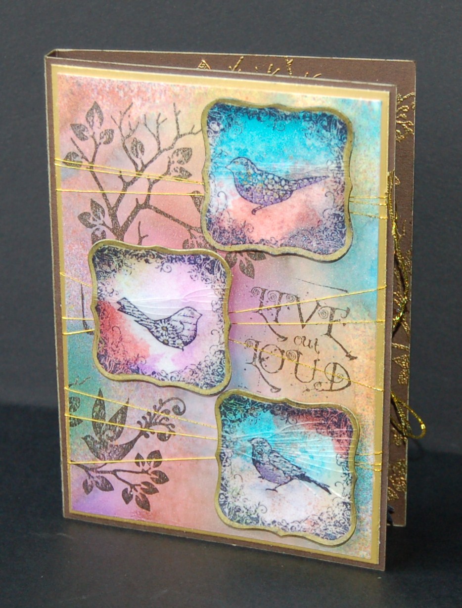 Izzwizz Creations: Live Out Loud - make a frame from cardboard