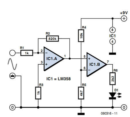 Tester for Inductive Sensors | Electronic Circuits Diagram