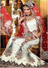 INDIAN BRIDAL WEAR REA AND WHITE